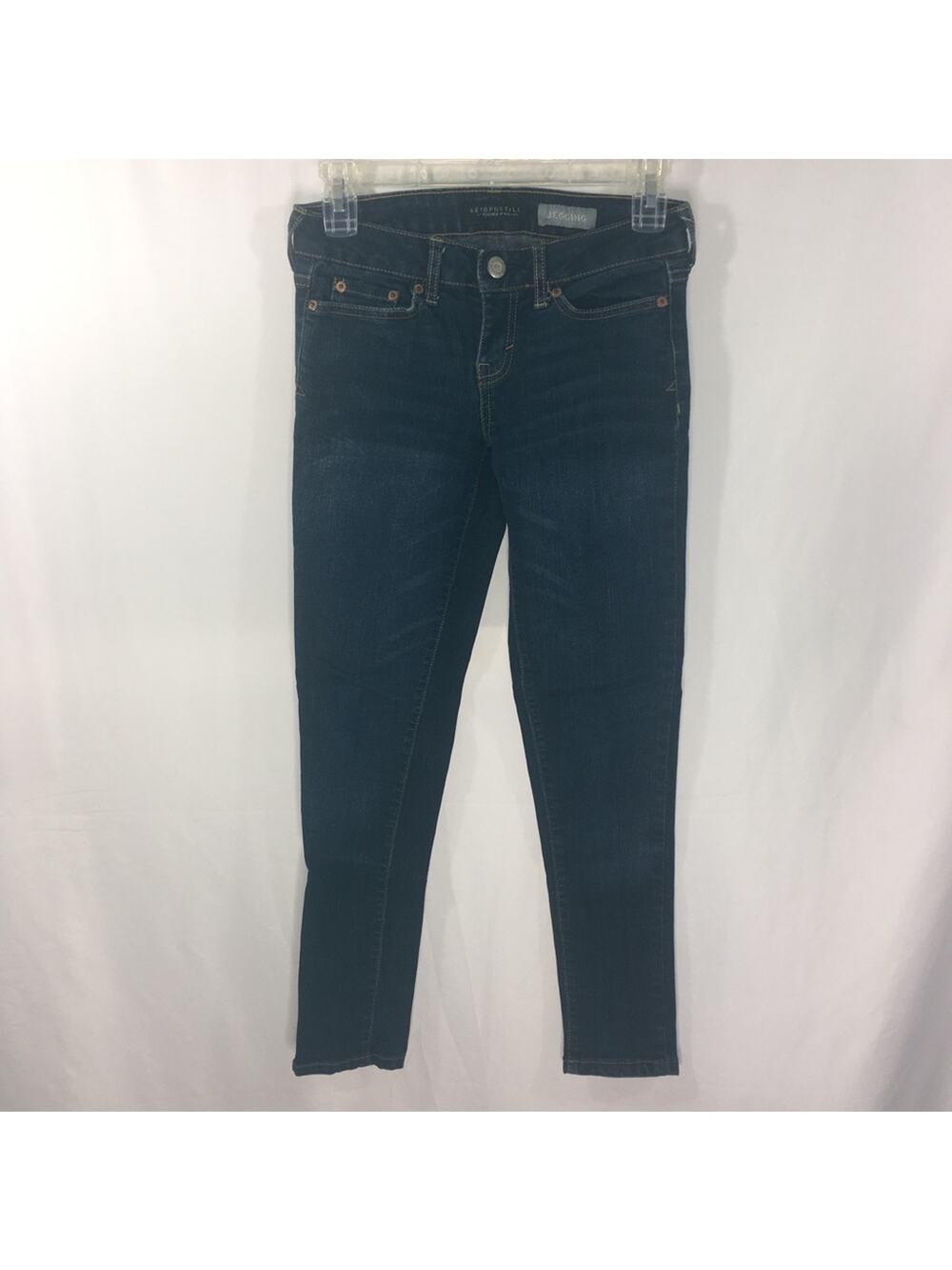 Aeropostale Jeggings Women's Medium Wash Size 00 Short
